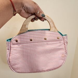 APPLESEED'S Ginham handbag